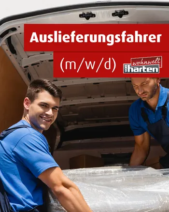 Auslieferungsfahrer gesucht